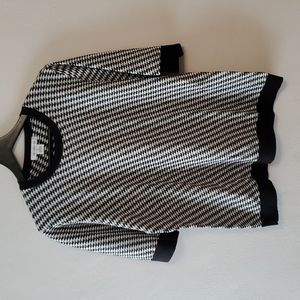 Liz Claiborn Houndstooth Sweater XL